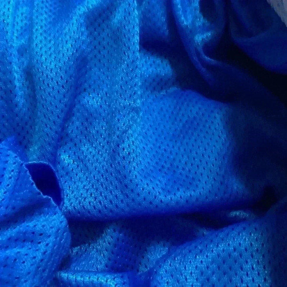 NIKE SWIM TRUNKS ELASTIC WAIST DRAWSTRING CLOSURE MESH LINED BLUE CLEAN - Picture 9 of 11